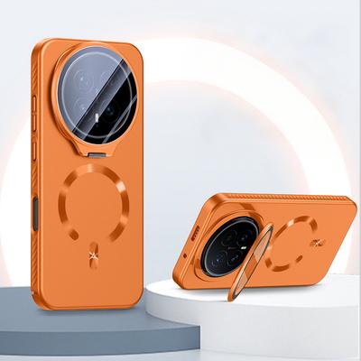 Kratzfeste Rückplatte mit unsichtbarer Kamera-Halterung Hülle Für Honor Magic 8 Pro magic8 mit Magsafe Ring Abdeckung