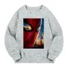 Kids Long Sleeve Neck Sweatshirt, Letter Print Pullover, Loose Fit Top for Boys Girls
