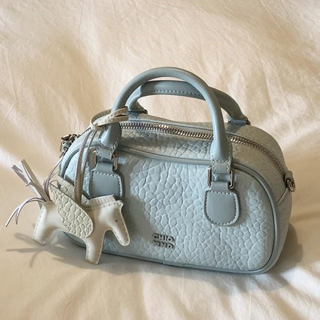 

Nanfeng Women s Ice Blue Chunye Pillow Crossbody Handbag 2025