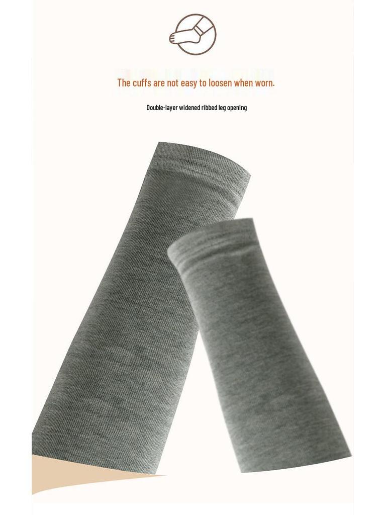 Women's High Waist Thermal Base Layer Pants & Top Set - Imitation Cashmere, Elastic, Plus Velvet Warmth for Autumn/Winter.