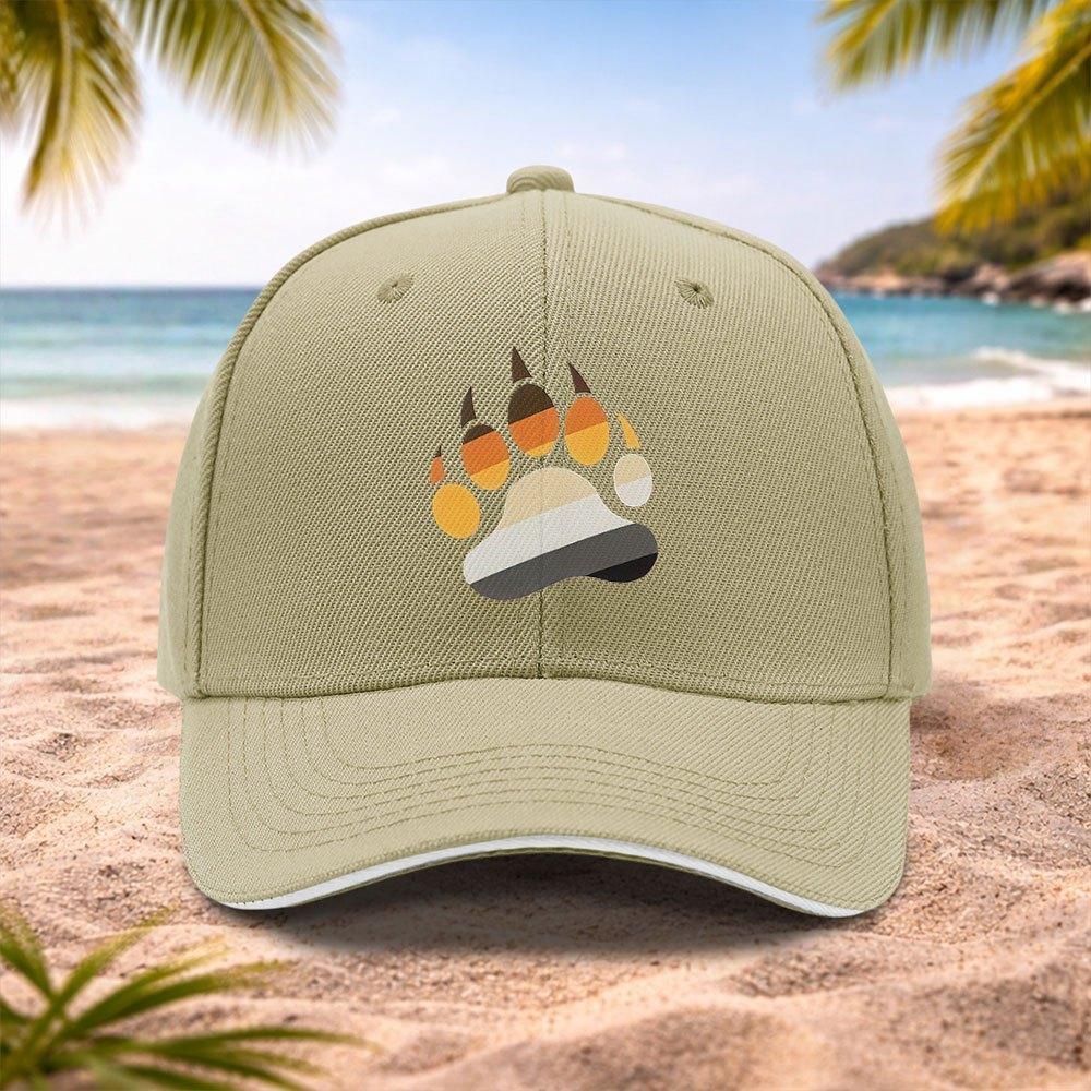 Bear Pride Flag Baseball Cap Unisex Outdoor Sports Camping Festival Wedding Party Gift