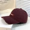 Fashion Hat spring new letter embroidery worn old baseball cap children spring and summer fashion versatile sunshade cap tide