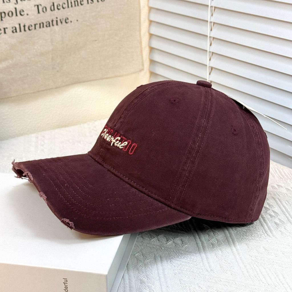 Fashion Hat spring new letter embroidery worn old baseball cap children spring and summer fashion versatile sunshade cap tide