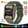 New 1.95 Outdoor Military Man Smart Watch Men Bluetooth Call Smartwatch Men ForAndroid IOS IP68 Waterproof Ftiness Watches