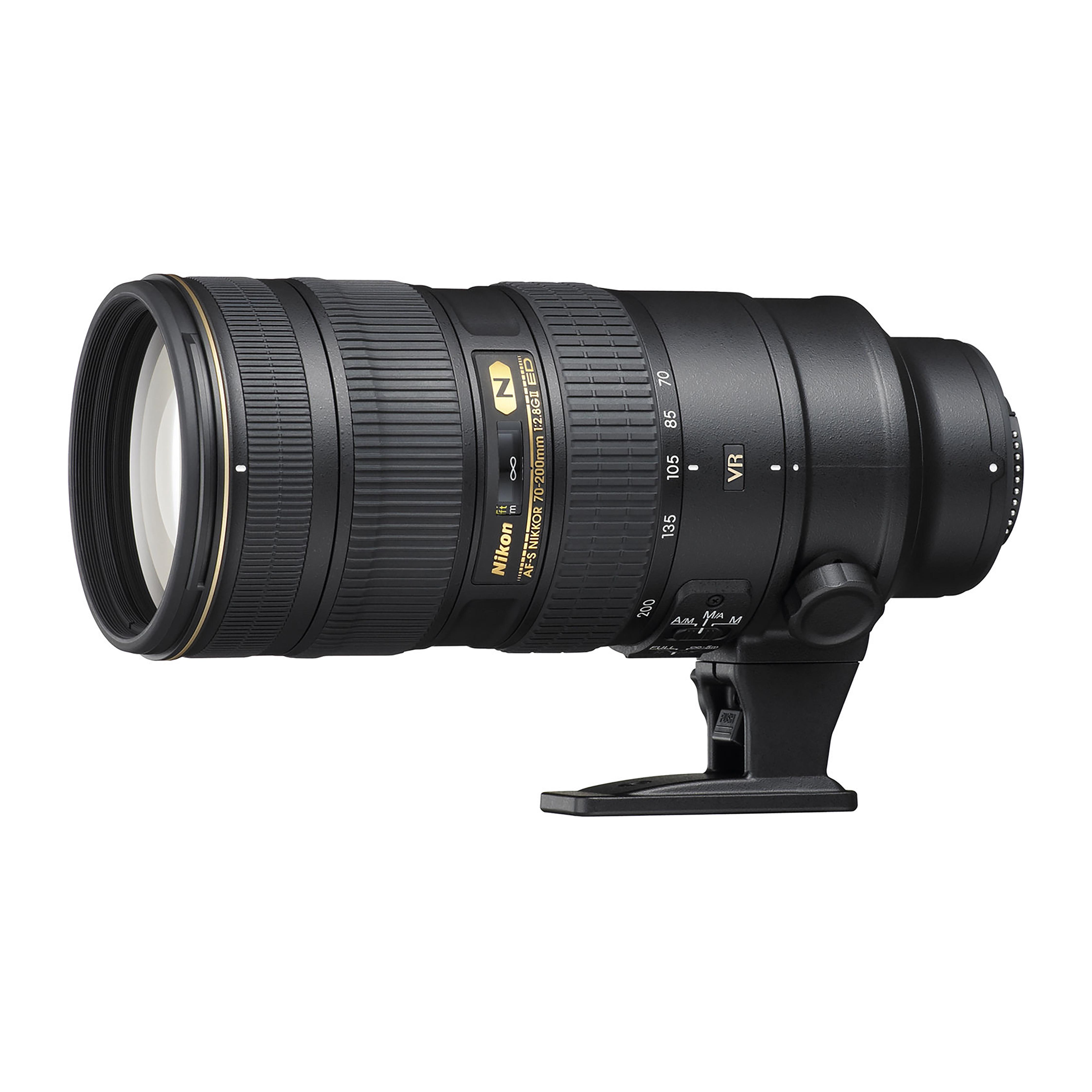 

Nikon Объектив AF-S NIKKOR 70-200 мм f/2.8G ED VR II чёрный