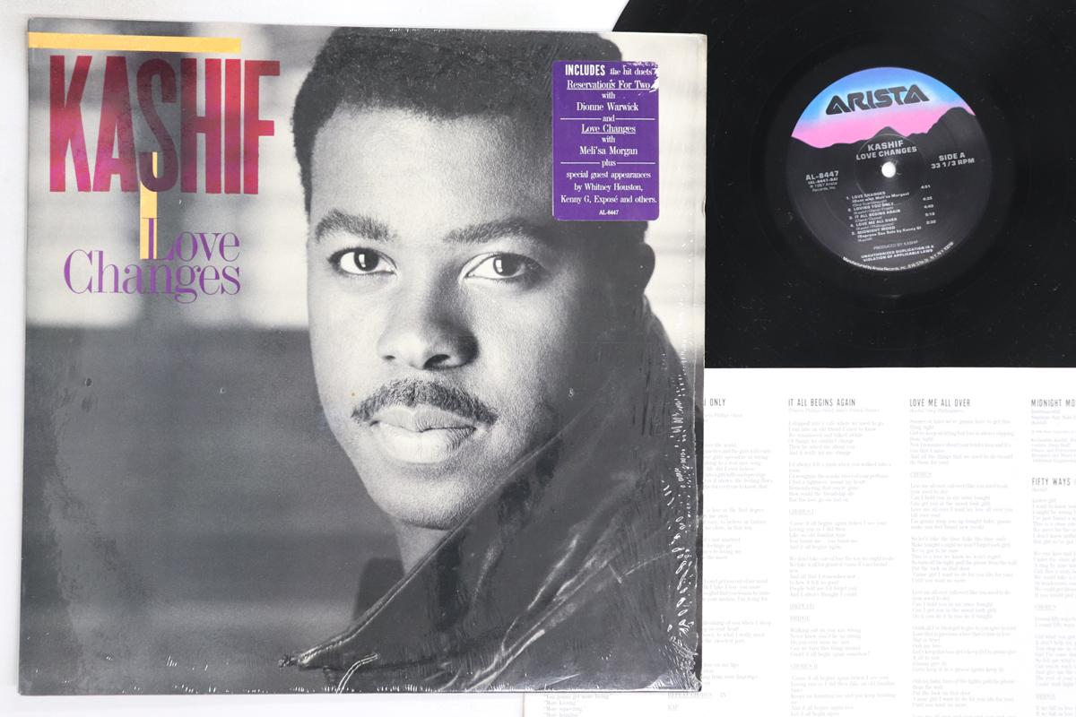

Виниловая пластинка KASHIF - Love Changes AL8447 ARISTA 1987 США Соул/Фанк Б/У