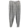 SHAREEF Check Pattern Slacks Pants 1 Gray Men's Used