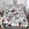 Game Hazbin Hotel Duvet Cover Pillowcase Bedding Set Adult Boy Girl Bedroom Decoration Charlie Single Double Large Size741