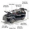1:24 Lx600 Es300h Models Alloy Diecast Toys Cars 6 Doors Opened Sound Light Pull Back Front Wheel Steering Vehices Kid's Present