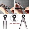 4Pcs Stainless Steel Kitchen Food Tong Set with Silicone Tips Cooking Tong Set BBQ Serving Tong Spatula Tong Kitchen Baking Tool