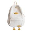 Li Shen Cute Corduroy Backpack for Students
