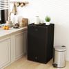 91L Freestanding Under-Counter Fridge with Lock - Black