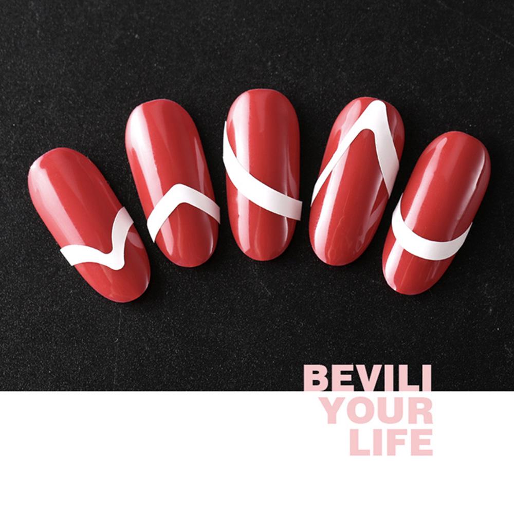 Francouzské samolepky na nehty 18 listů Samolepicí samolepky na manikúru Umělecké samolepky na nehty Tipy Samolepky se zakřivenými třásněmi