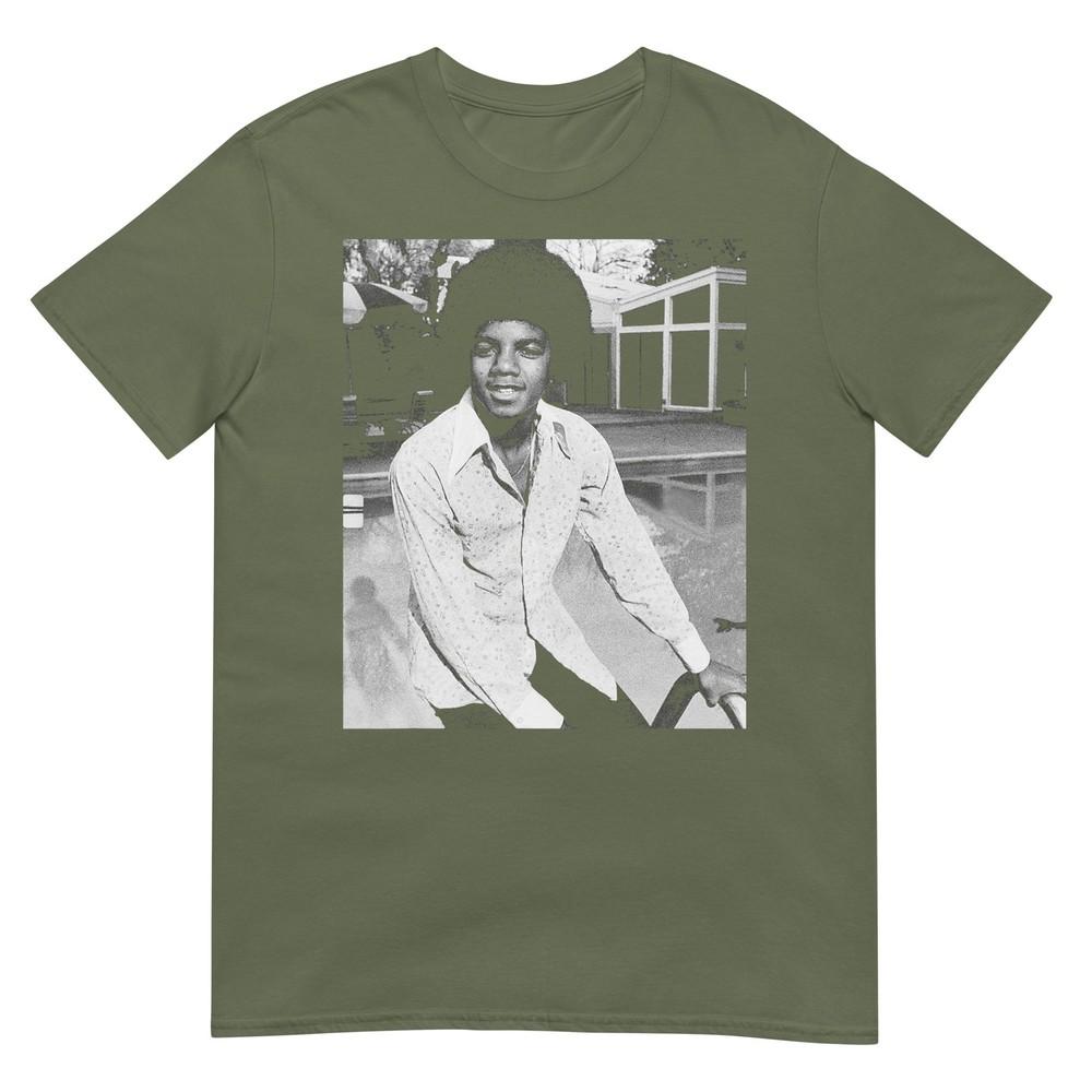 Michael Jackson At La Home The Jackson 5 1975 Tshirt
