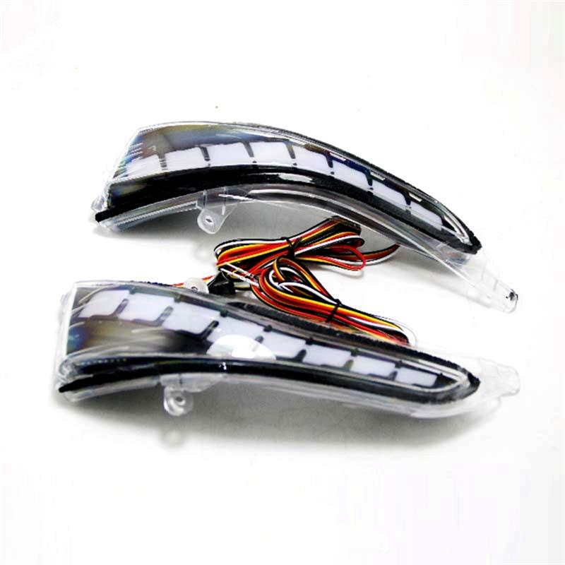 RGB Side Mirrors Light Indicator Blinker With LED Sequential Turn Signal For Infiniti Q50 Q60 Q70 QX30 QX50 QX60 QX70