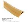 300/600CM Carpet Edge Binding Trim Self-Adhesive Waterproof Cuttable Floor Transition Strip Flexible PVC Thick Area Rug Mat Edging Bar