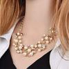 Gold Plated Stylish Necklace Set
