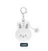 (SKZOO FACE KEYRING SILVER Ver.) Stray Kids [celebrATE] MD