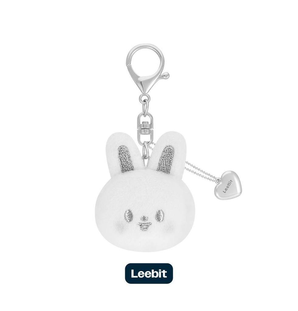 (SKZOO FACE KEYRING SILVER Ver.) Stray Kids [celebrATE] MD