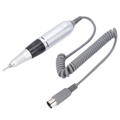 Electric Nail Drill Pen Handle Machine Drill Polishing Replacement Handle HandpieceBlack