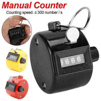 Digit Number Counters Plastic Shell Hand Finger Display Manual Counting Tally Clicker Timer Soccer Golf Counter
