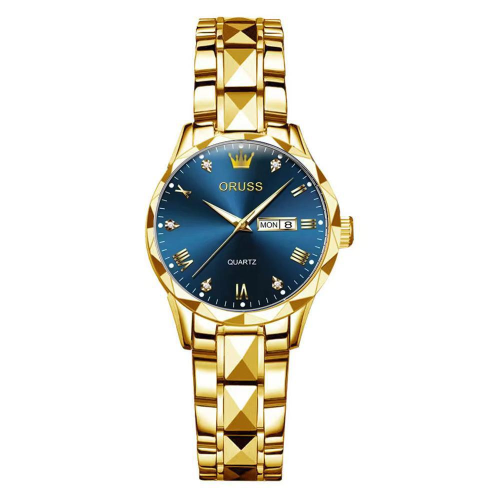 Luminous Waterproof Watch Female Couple Watch Female Watch Female Automatic Non-Mechanical Watch Female Watch