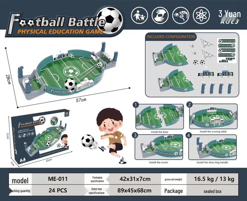 Interactive Children's Table Football Game - Educational Parent-Child Toy
