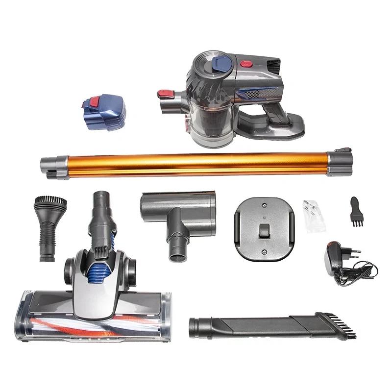 

1 комплект беспроводной пылесос для дома и автомобиля мощный ручной пылесос высокой мощности перезаряжаемый пылесос комбинированный белый