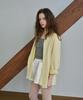 Peleubeu Basic Overfit Shirt- Light Yellow