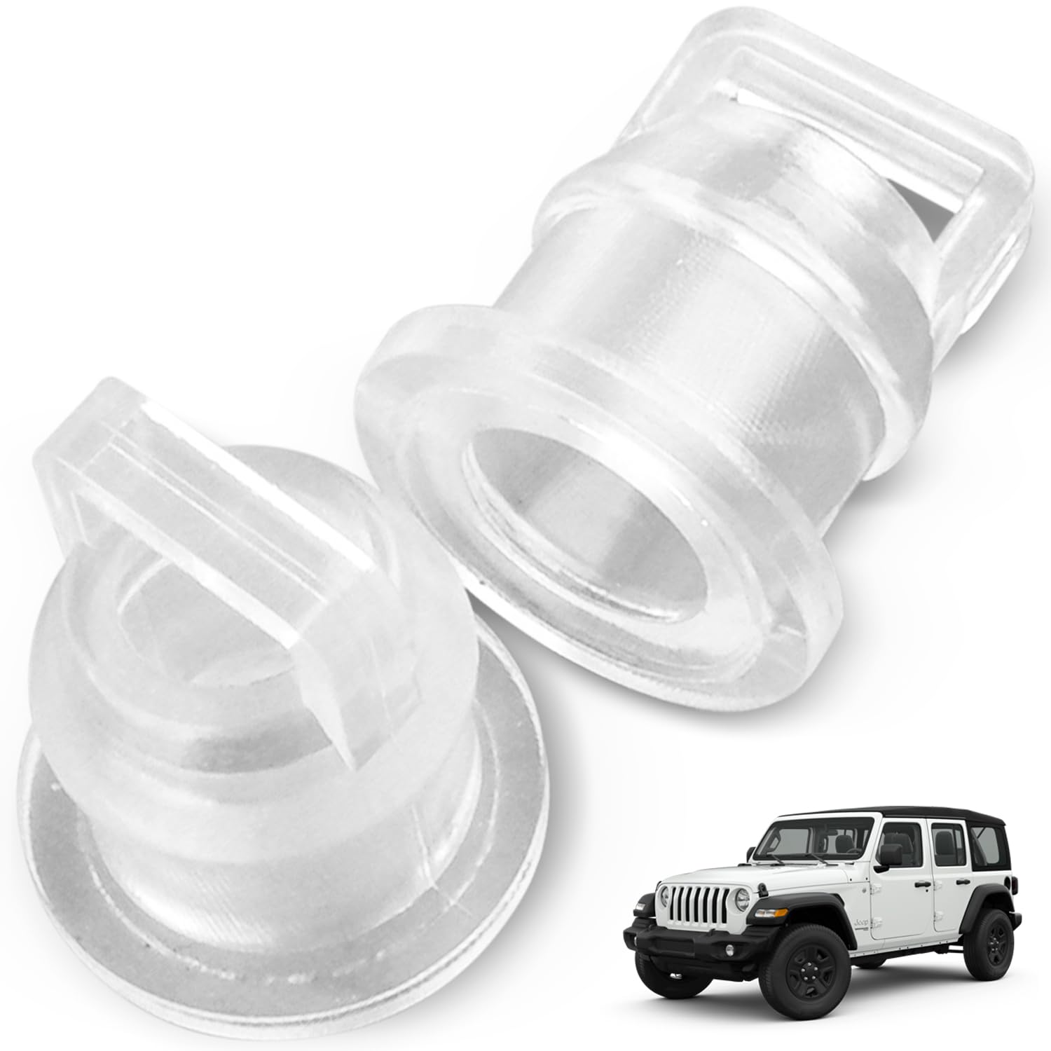 

Mission Automotive [2 Pack] Transfer Case Cable Bushing Fits Jeep Wrangler JK 2007-2018 and