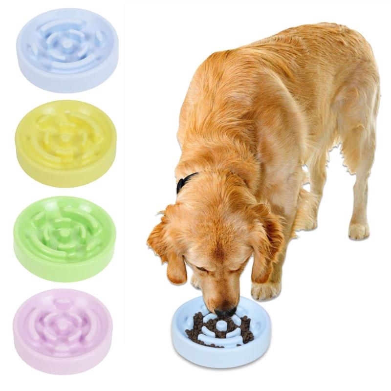 Durability Slow Feeders Bowl Regulable Dog Slow Feeders Comfortable Cats Bowl for Slow Eating