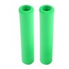 1 Pair Bicycle Handlebar Grips Anti skid Shock Proof Silicone Bike Grip With End Plugs Green