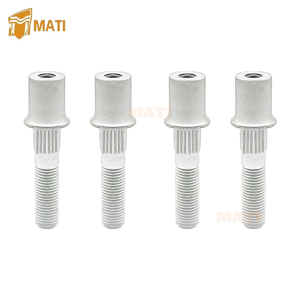 MATI Front/Rear Wheel Studs for Can Am Outlander Renegade 450 500 570 650 800 850 1000 2012- 250300642 250300643  250300048