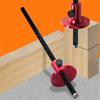 HOT Wheel Marking Gauge Woodworking Scriber Wood Marking Tools with Inch&MM Scale - Parallel Line Drawing Mortise Measuring