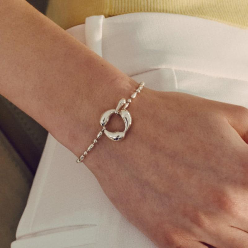 

Kinda PI 3 waterdrops bracelet gold