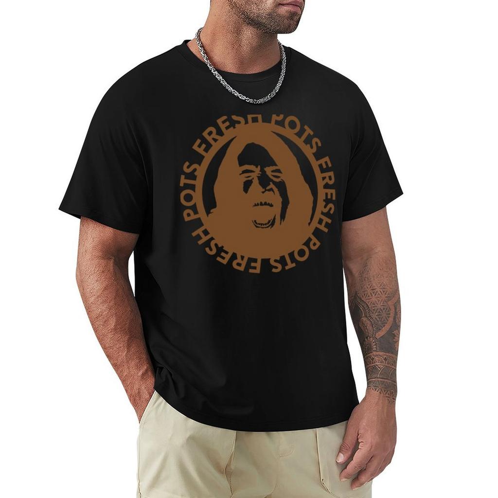 FRESH POTS Classic TShirt Functional Casual Short Sleeve Tee