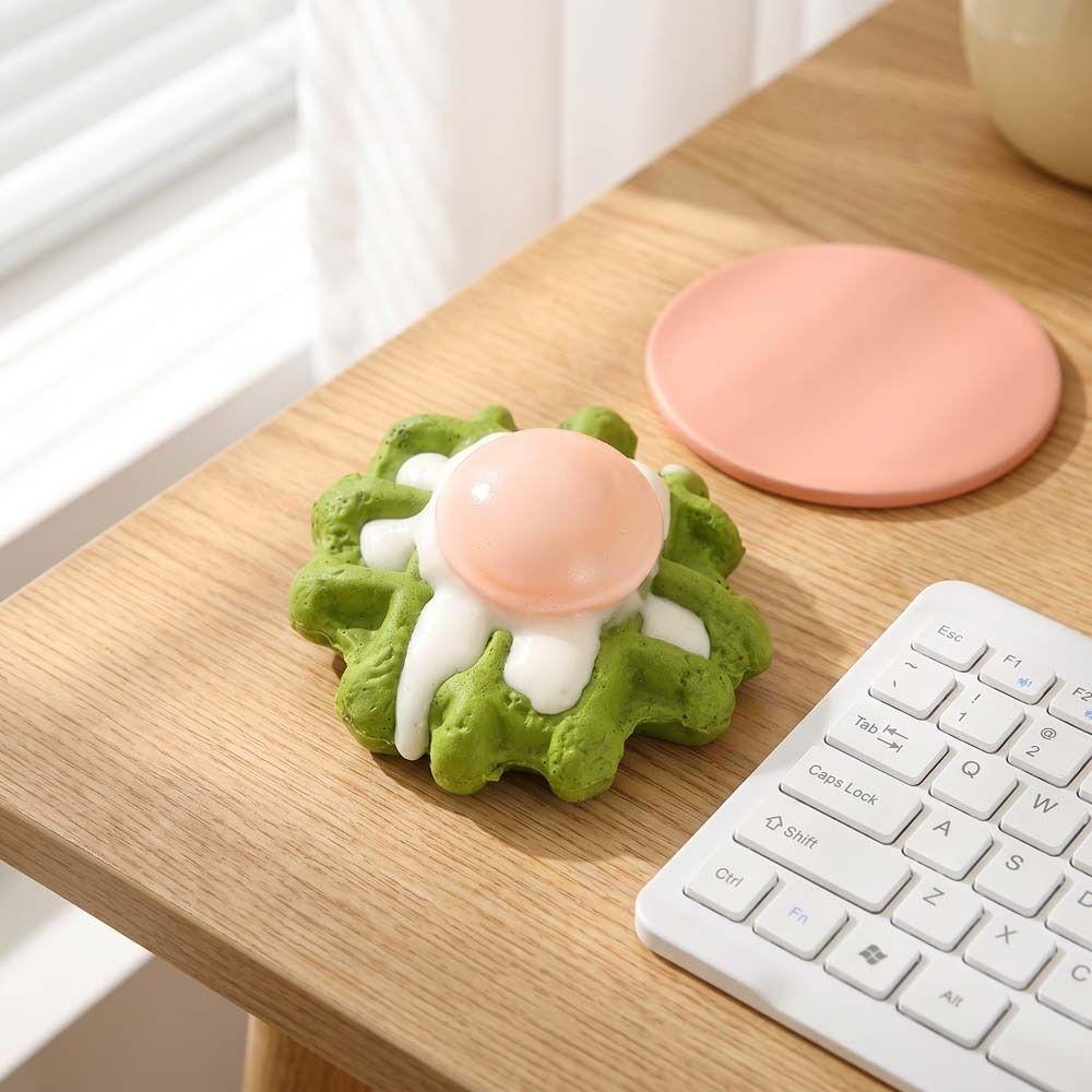 Hand Relax Simulation Bread Squeeze Toy Food Shape Sensory Fidget Toy Kids Adults
