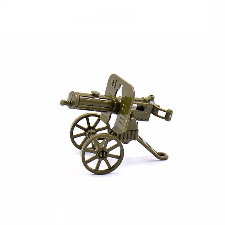 25/50/100 Stück Soldat Polizei Gangster WW2 Armee Militär Waffen SWAT Pistole Bausteine Figur Zubehör Modell Stein Spielzeug