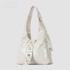 Women Top Handle Shoulder Bag Personality Rivet Satchel Tote Hobo Handbag Purse Bag