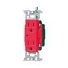 Full Color Medical Embedded Double Outlet with Ground Power Indicator Light WN13185RK