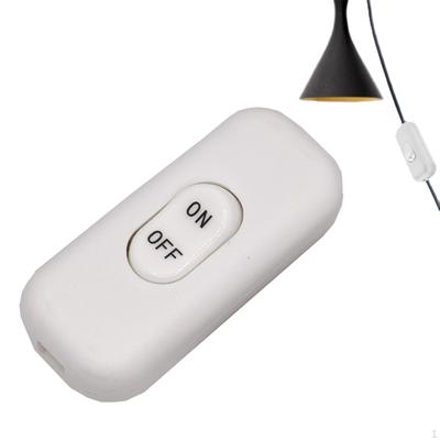 Interrupteur en ligne compact pour le contrôle de fil électrique dans les lampes de chambre