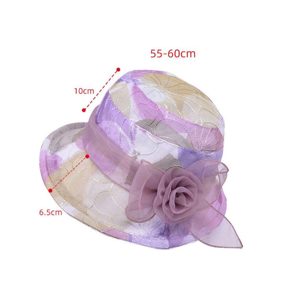 Breathable Beach Bucket Hats UV Protection Travel Panama Caps Gifts Sun Cap