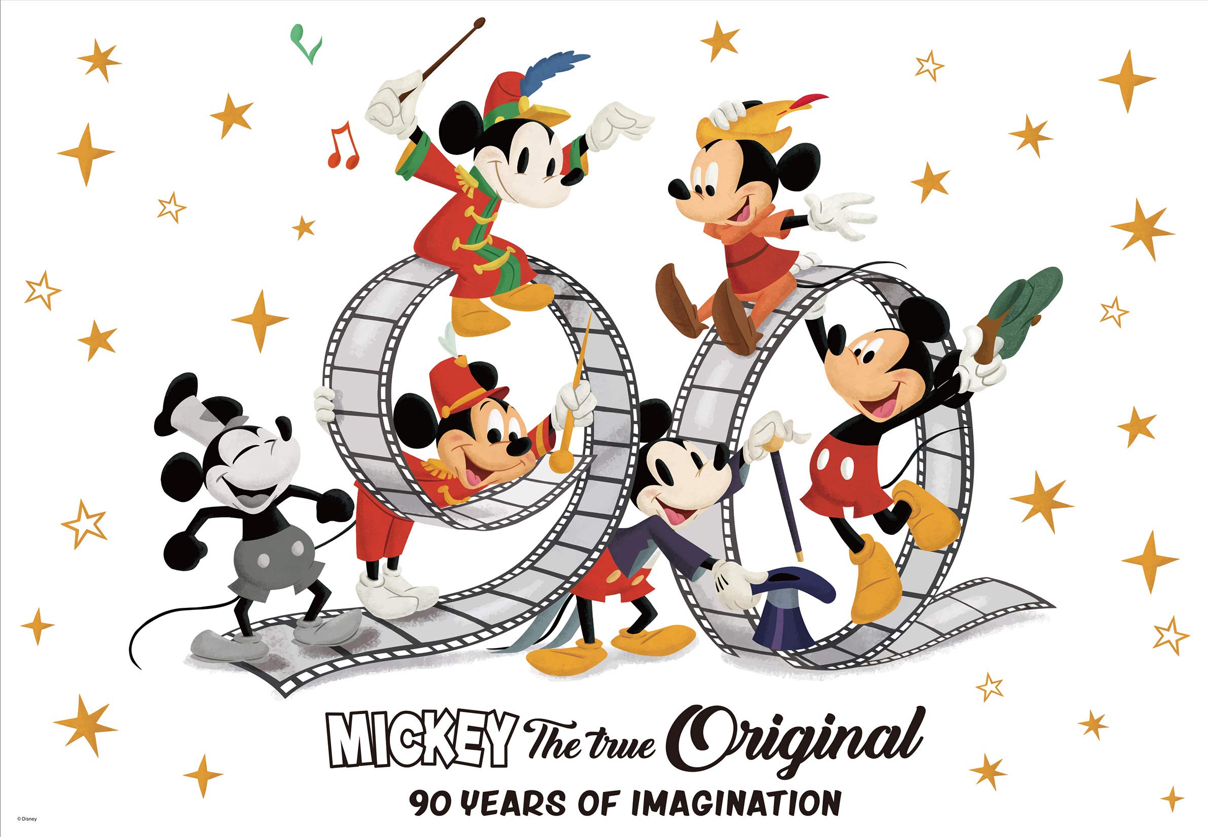

Пазл из 1000 деталей Disney 90th Anniversary MICKEY THE TRUE ORIGINAL (51х73,5см)
