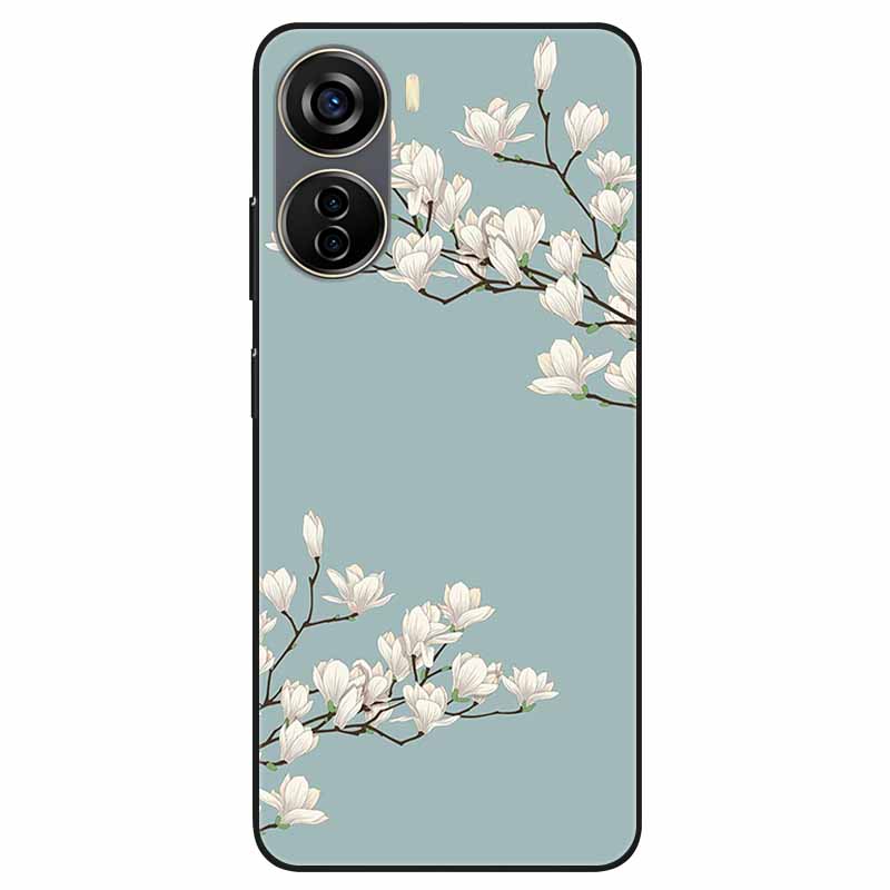 For ZTE Libero 5G IV Case A302 Soft Silicone Lovely Shockproof Cover for ZTE Libero 5G IV TPU Coque Cute Cats Funda Shells 6.6''
