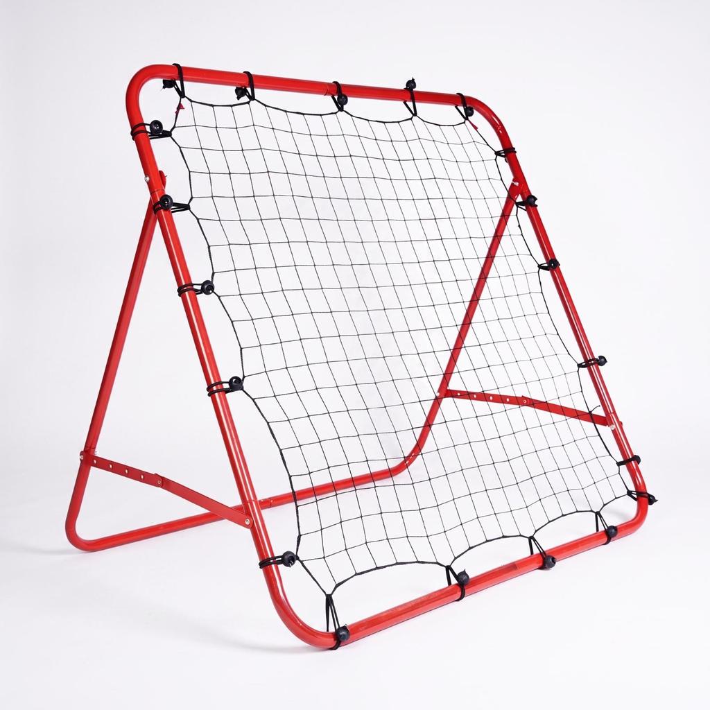 Soccer Rebound Net Angled with Metal Frame High Tension for Coaches