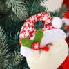 4Pcs Elk Backpack Pendant Snowman Xmas Tree Ornaments Creative Christmas Ornaments  Party