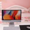 Toy Model Desktop Mini PC Computer for W/ Keyboard Mouse for 1/12 for Doll House Living Room Office Accessory Kids Role