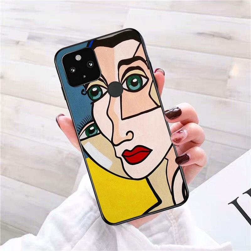 Picasso Abstract Art Painting Phone Case for Google Pixel 10 9 Pro XL 9A 8 7 6 Pro Pixel 8A 7A 6A Pixel 8 7 6 5