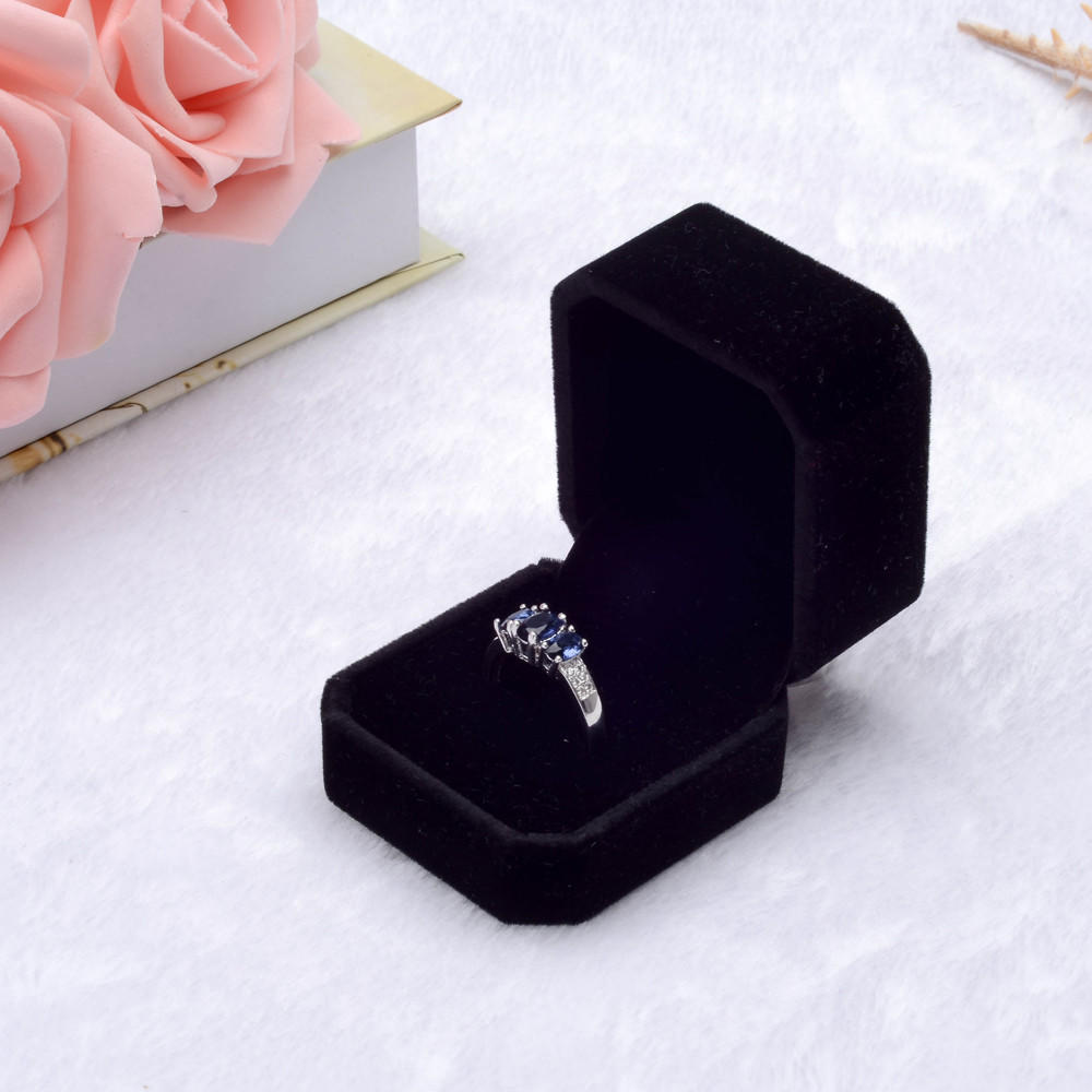Fashion Velvet Engagement Wedding Earring Ring Display Box Pendant Jewelry Gift Fashion Velvet Engagement Wedding Earring Ring Display Box Pendant Jewelry Gift