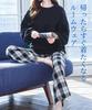 Renrock Cotton Pajama Check Long Sleeves and Perfect for Spring and Loungewear Women's 100% Set, Pattern, Pants, Autumn, (XXL)